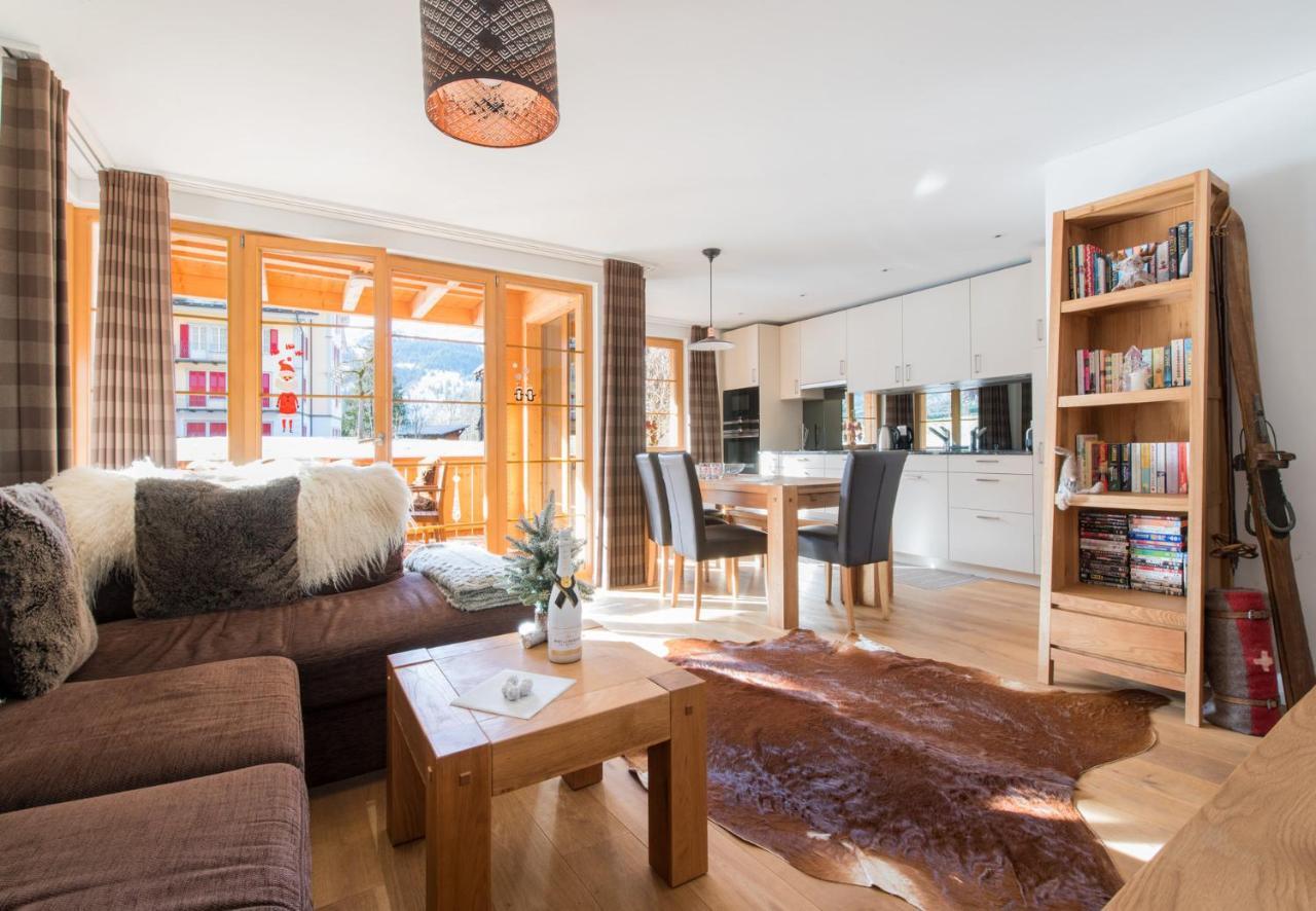 Panoramapark Soleil Chalet C Wengen Dış mekan fotoğraf