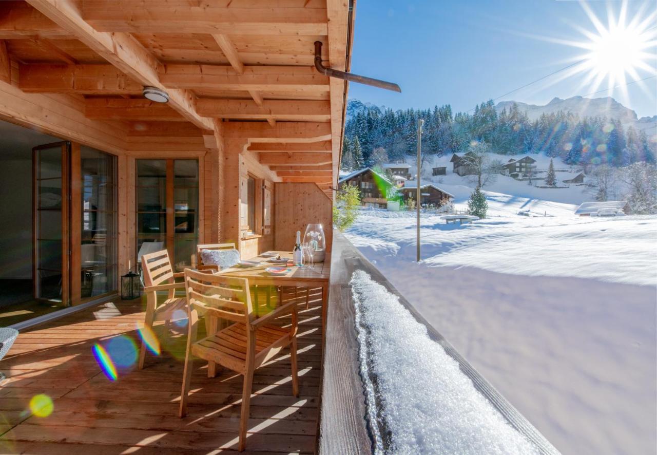 Panoramapark Soleil Chalet C Wengen Dış mekan fotoğraf